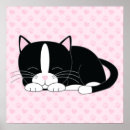 Zoek naar katten posters Zwart