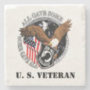 Zoek naar militaire onderzetters Patriottisch