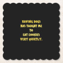 Zoek naar koekjes onderzetters Humor