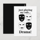 Zoek naar acteurs briefkaarten Theater