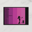 Zoek naar silhouetten visitekaartjes Zaken