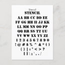 Zoek naar stencil briefkaarten Tekst