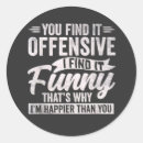 Zoek naar sarcasme humor stickers Grappig