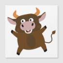 Zoek naar grappige stier kaarten Dier