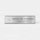 Zoek naar zilver naambordjes Folie