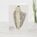 Zoek naar mode illustratie kaarten Kunstdeco