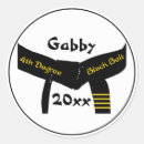 Zoek naar zwarte band stickers Karate