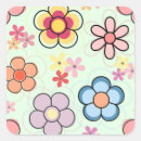 Zoek naar bloemen tekening stickers Voor iedereen