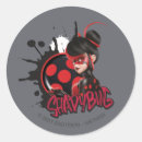 Zoek naar omgekeerde stickers Ladybug