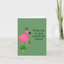 Zoek naar grappige flamingo kaarten Tropisch
