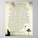 Zoek naar desiderata posters Max ehrmann