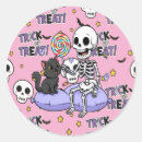 Zoek naar skelet stickers Griezelig
