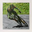 Zoek naar fietsers puzzels Elk persoon