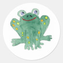 Zoek naar leuke kikker stickers Schattig