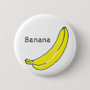 Zoek naar banaan buttons Tropisch