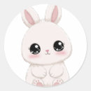 Zoek naar cartoon konijnen stickers Kawaii konijn