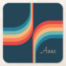 Zoek naar retro stijl onderzetters Elk persoon