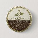 Zoek naar wortel buttons Plant