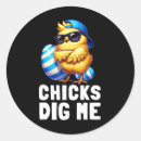 Zoek naar grappige kuikens stickers Ei