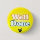 Zoek naar goed gedaan buttons Beloning