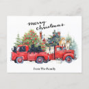 Zoek naar vintage truck briefkaarten Rood