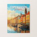 Zoek naar vintage puzzels Retro vintage reizen