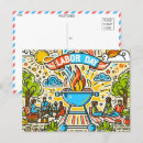 Zoek naar arbeid briefkaarten Viering