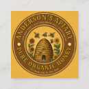 Zoek naar honey bee visitekaartjes Vintage