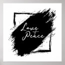 Zoek naar liefde typografie posters Voor iedereen