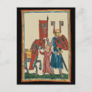 Zoek naar ridders briefkaarten Middeleeuwen