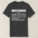 Zoek naar hersteller tshirts Restauratrice