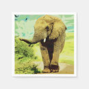 Zoek naar afrikaanse dieren servetten Olifant