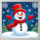 Zoek naar sneeuwman posters Sneeuwvlokken