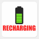 Zoek naar opladen stickers Batterij