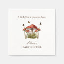 Zoek naar paddestoelen servetten Aanstaande moeder