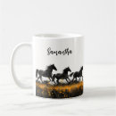 Zoek naar wild paarden mokken Western
