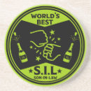 Zoek naar wereld onderzetters Voor hem