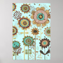 Zoek naar blauw en bruin posters Voor haar