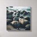Zoek naar rots canvas prints Water