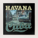 Zoek naar oldtimers puzzels Cuba