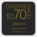 Zoek naar jaren 70 stickers Proost op 70 jaar