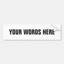 Zoek naar bumperstickers Aangepast