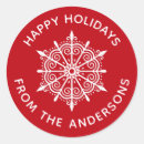Zoek naar witte sneeuwvlok stickers Kerstmis