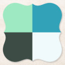 Zoek naar artistieke onderzetters Trendy