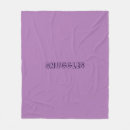 Zoek naar lavender fleece dekens Paars