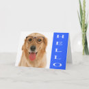 Zoek naar gouden puppy kaarten Hallo