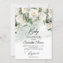 Zoek naar stoffige rozen botanische waterverf babyshower uitnodigingen Gast