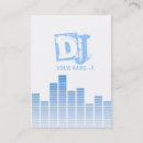 Zoek naar geluiden visitekaartjes Equalizer