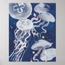 Zoek naar kwallen kunst Oceaan