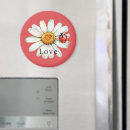 Zoek naar lieveheersbeestje magneten Bloem
